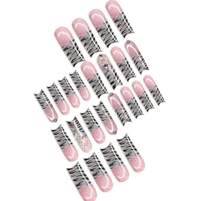 Glamouröse Lange Nagelkunst Extensions Brehn