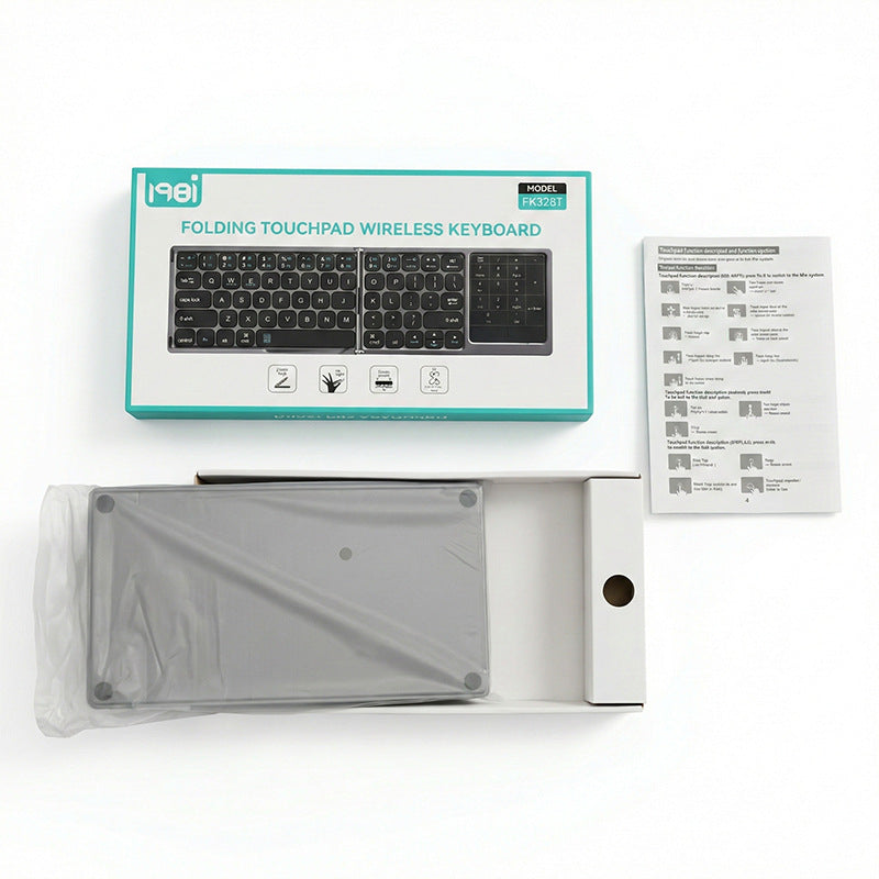Tragbare Bluetooth-Falt-Tastatur Brehn