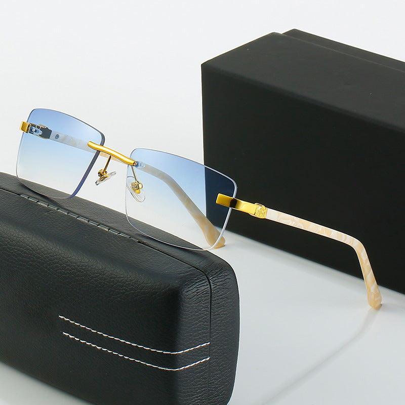 Damen modische rechteckige Korrektionsbrille Brehn