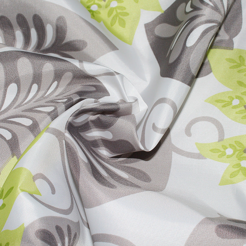 Damen Elegante Floral Duschvorhang Brehn