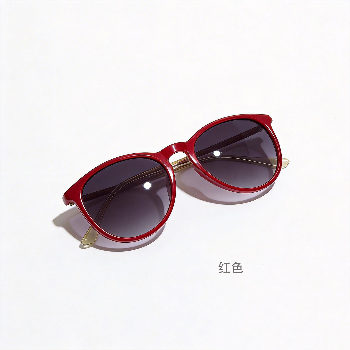Damen modische Cat-Eye Sonnenbrille mit hochwertigem Kunststoffrahmen und polarisierten Gläsern Brehn