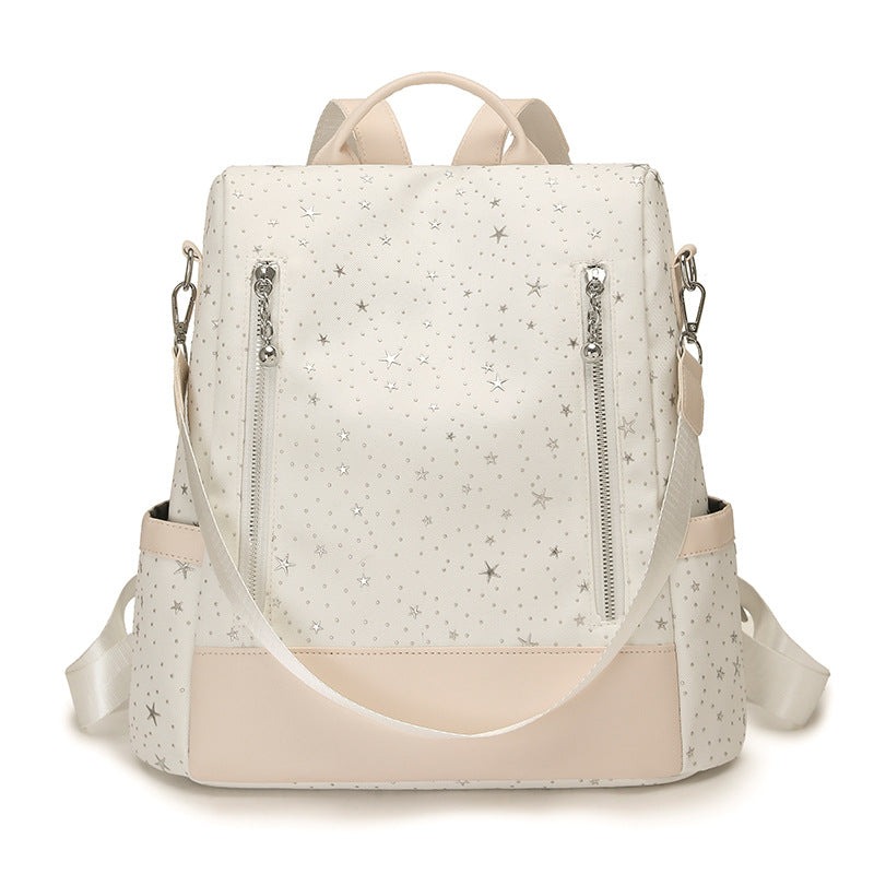 Sternmuster Multi-Taschen Rucksack Brehn
