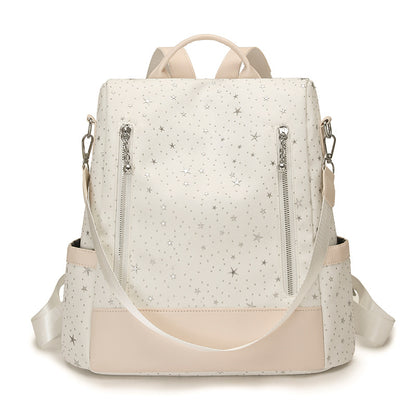 Sternmuster Multi-Taschen Rucksack Brehn