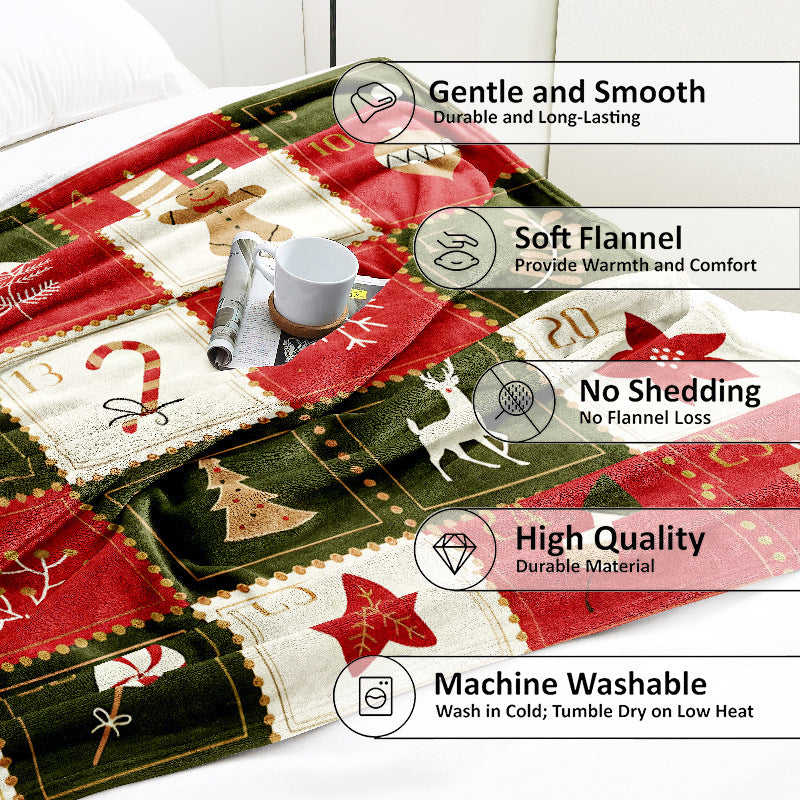 Festliches Thema Wurfdecke