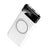 Tragbare Powerbank mit Kabelloser Ladefunktion und Multifunktionskabel Brehn