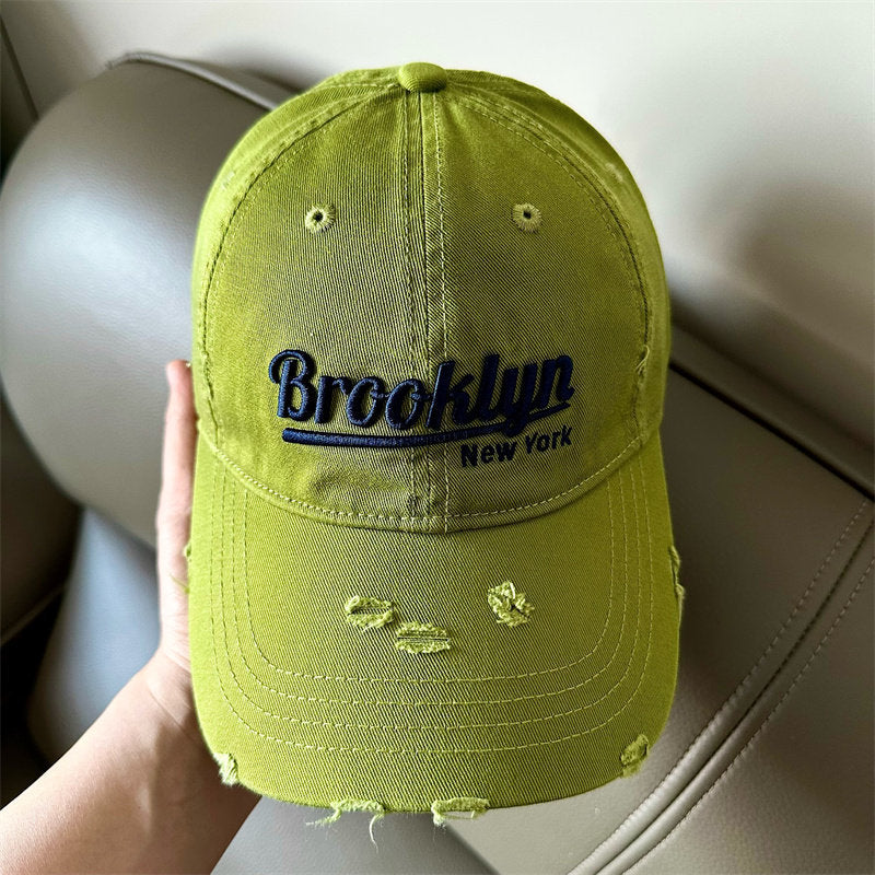 Herren Distressed Brooklyn Baseball Cap Brehn