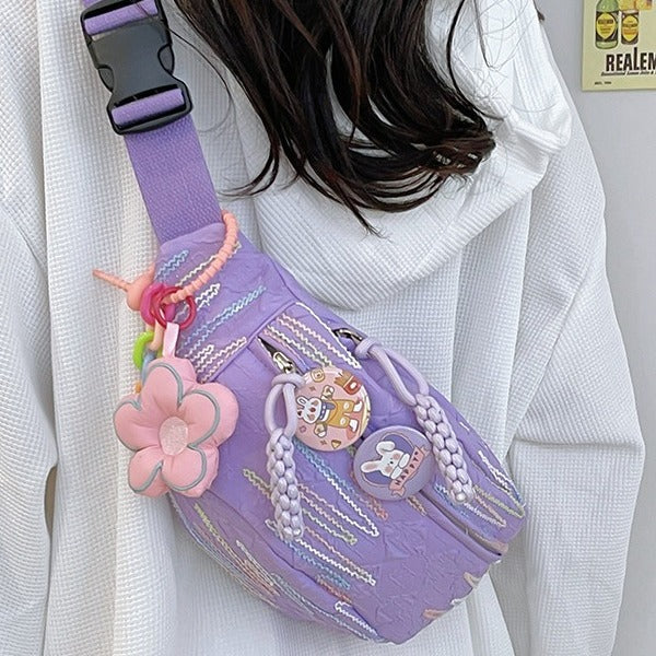 Modische Bauchtasche mit Verstellbarem Gurt Brehn