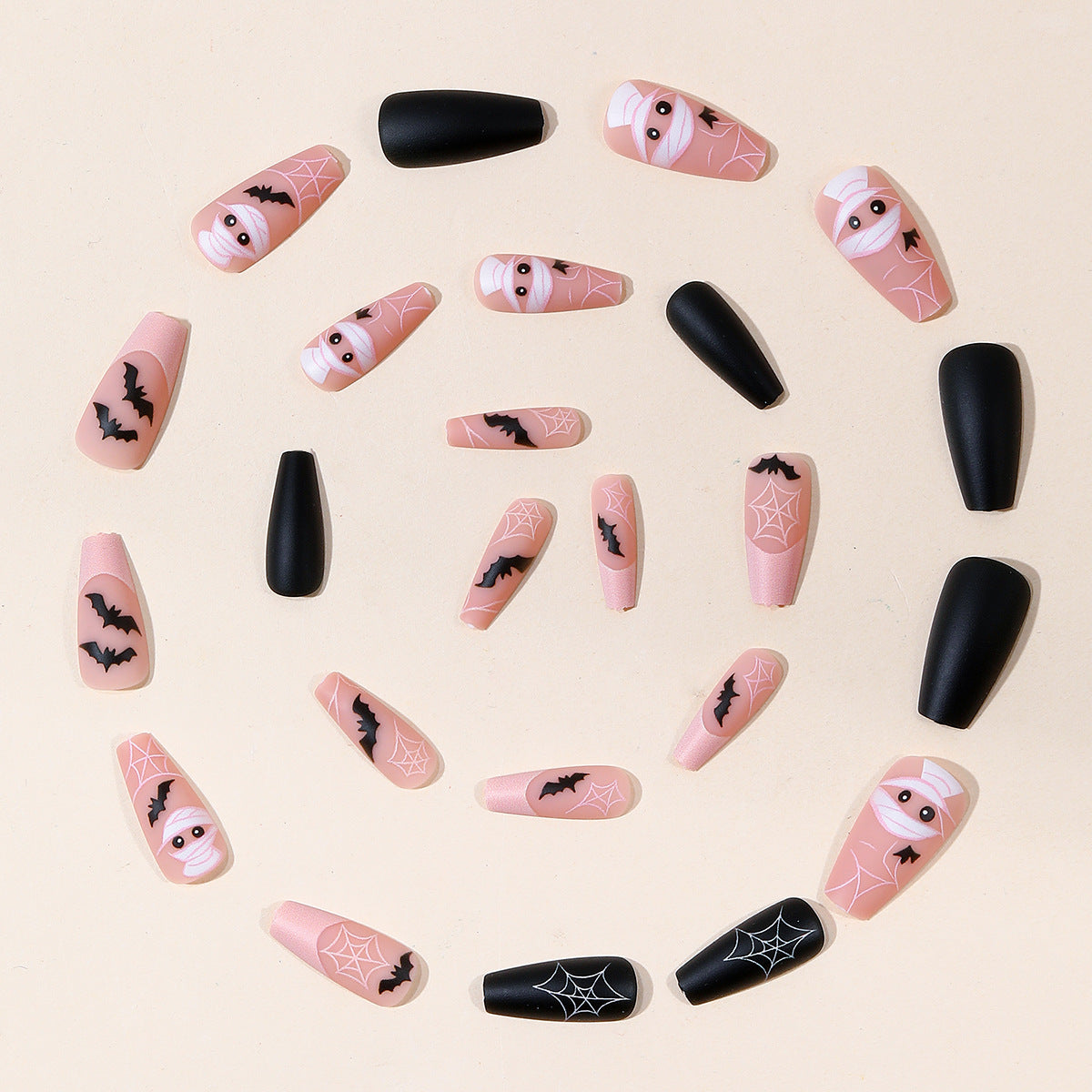 Themen 3D Halloween Nagelkunst Erweiterungen Brehn