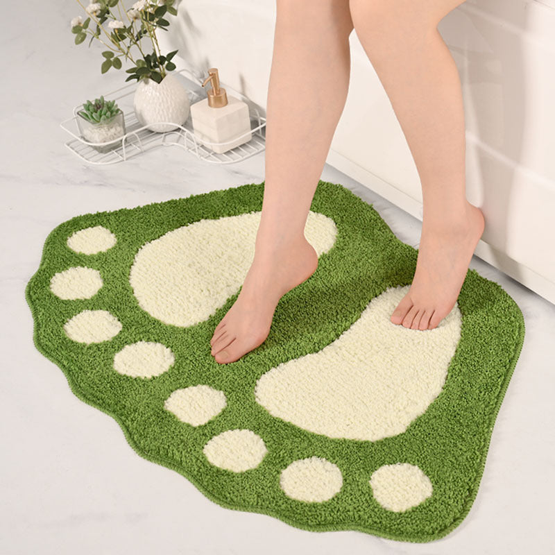 Fun Fußabdruckförmige Badematte Brehn