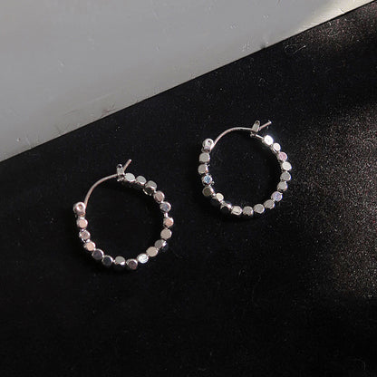 Elegante Creolenohrringe mit Funkelnden Kristallen Brehn