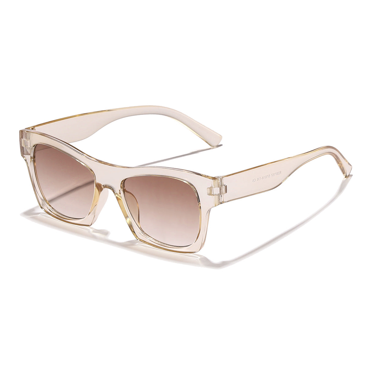 Damen modische Sonnenbrille im eleganten Rechteck-Design Brehn