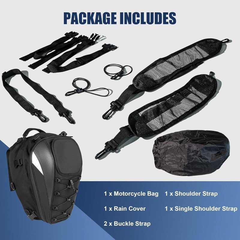 Motorradhelm-Rucksack Brehn