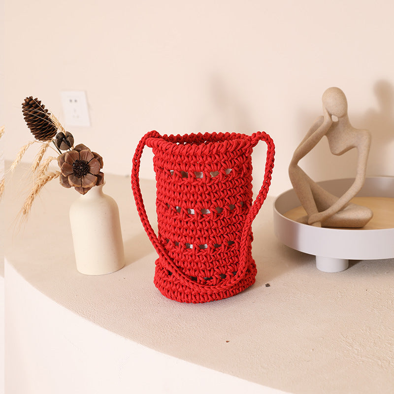 Damen Handgefertigte Makramee Tasche Brehn