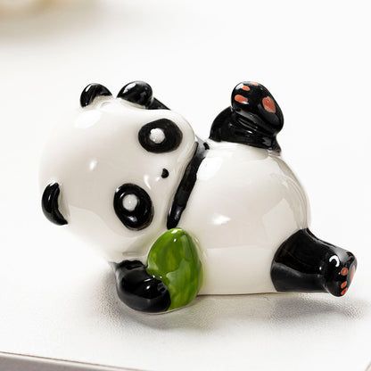 Niedlicher Panda Dekorationsfigur Brehn