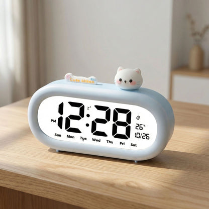 Digitaler Nachttischwecker mit Pandadesign Brehn