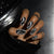 Künstlerisches Gel-Nagelkunst-Design Brehn