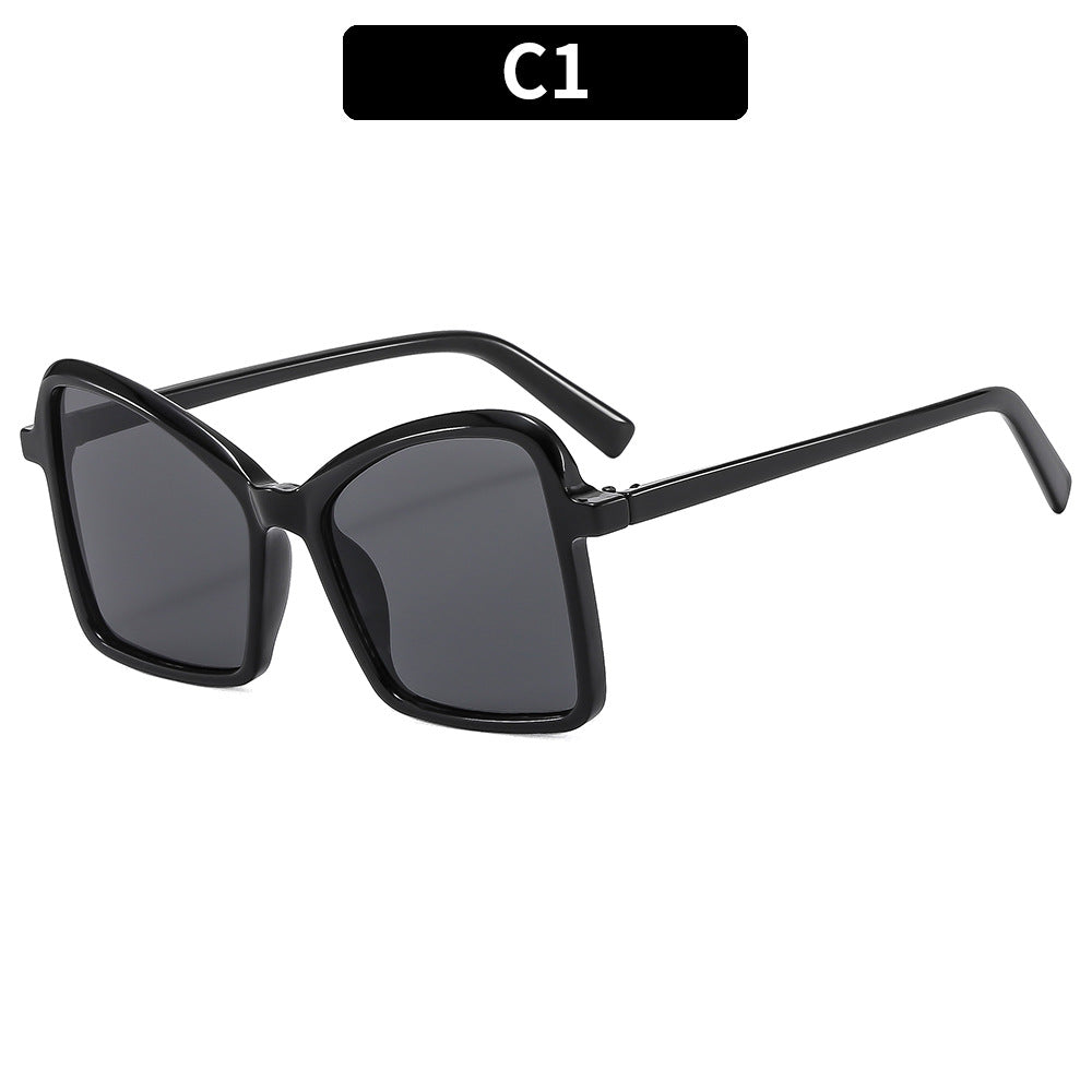 Schicke Übergroße Quadratische Sonnenbrille 1787663588