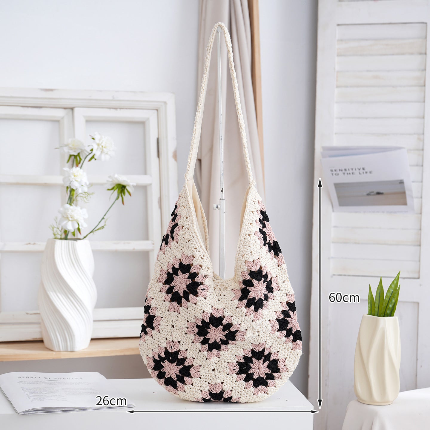 Handgefertigte Häkel Tasche Brehn