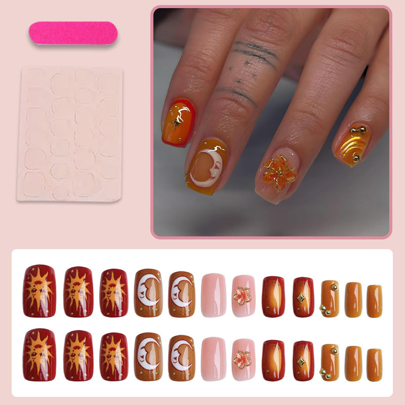 Kunstnagelset mit kreativen Sommerdesigns Brehn