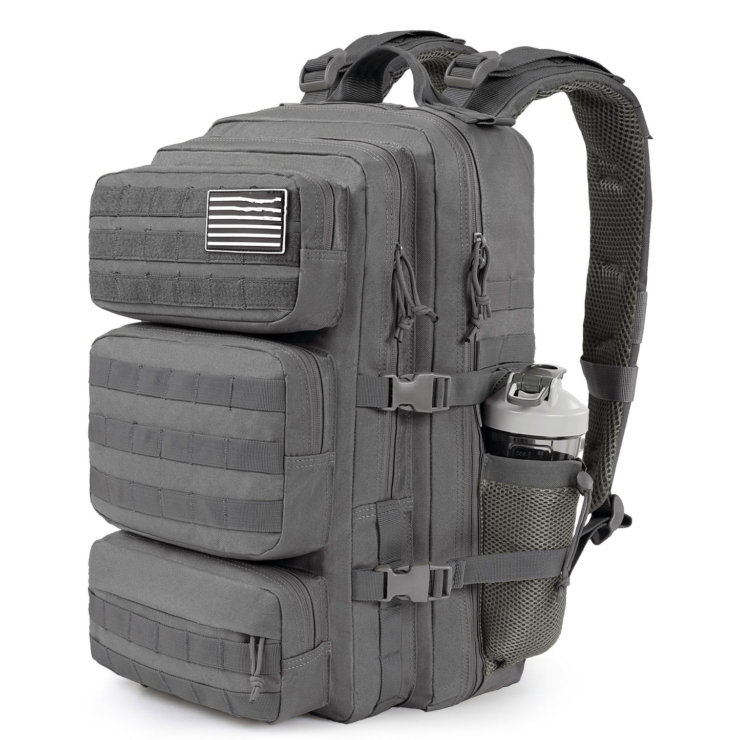 Herren taktischer Militär-Rucksack mit modularen Modulen Brehn