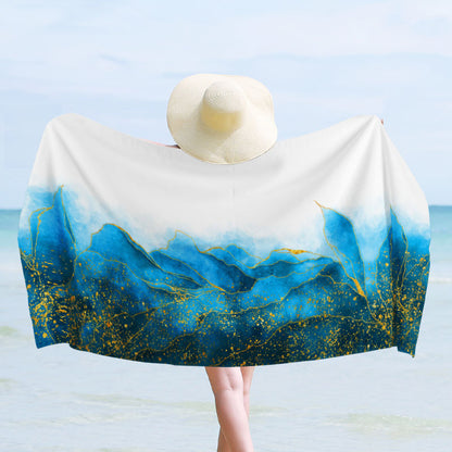 Strandtuch mit maritimem Design Brehn