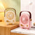 Damen tragbarer Mini Ventilator im Retro Design Brehn