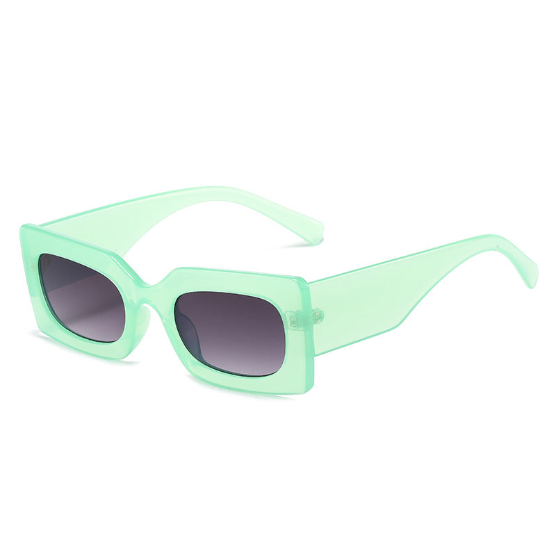 Damen modische Sonnenbrille im kantigen Design Brehn