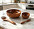 Holz Salatservierset
