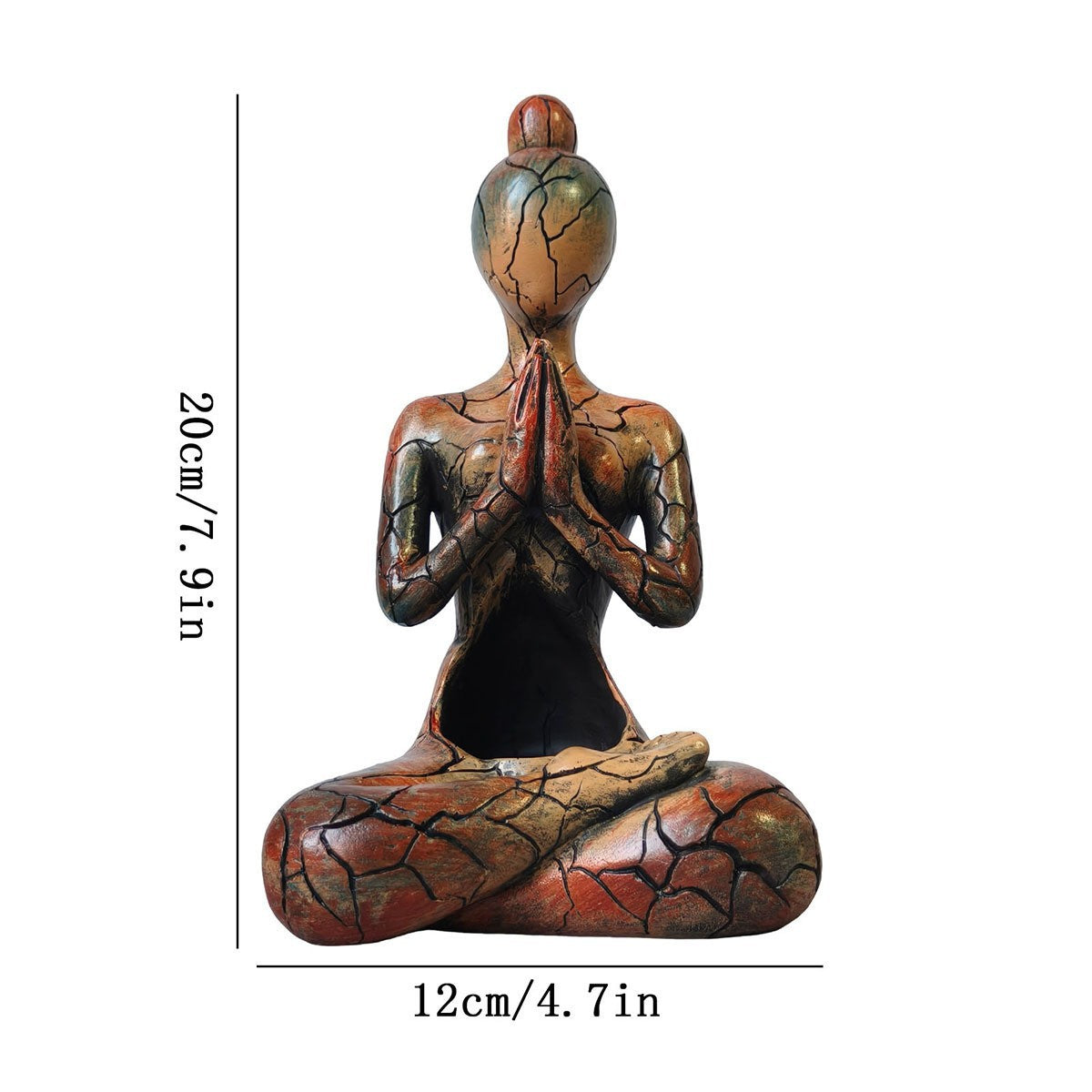 Dekorative Meditationsfigur Brehn