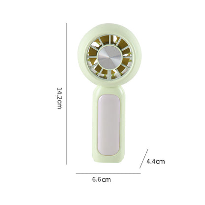 Damen Tragbarer Minitischventilator mit wiederaufladbarem Akku Brehn