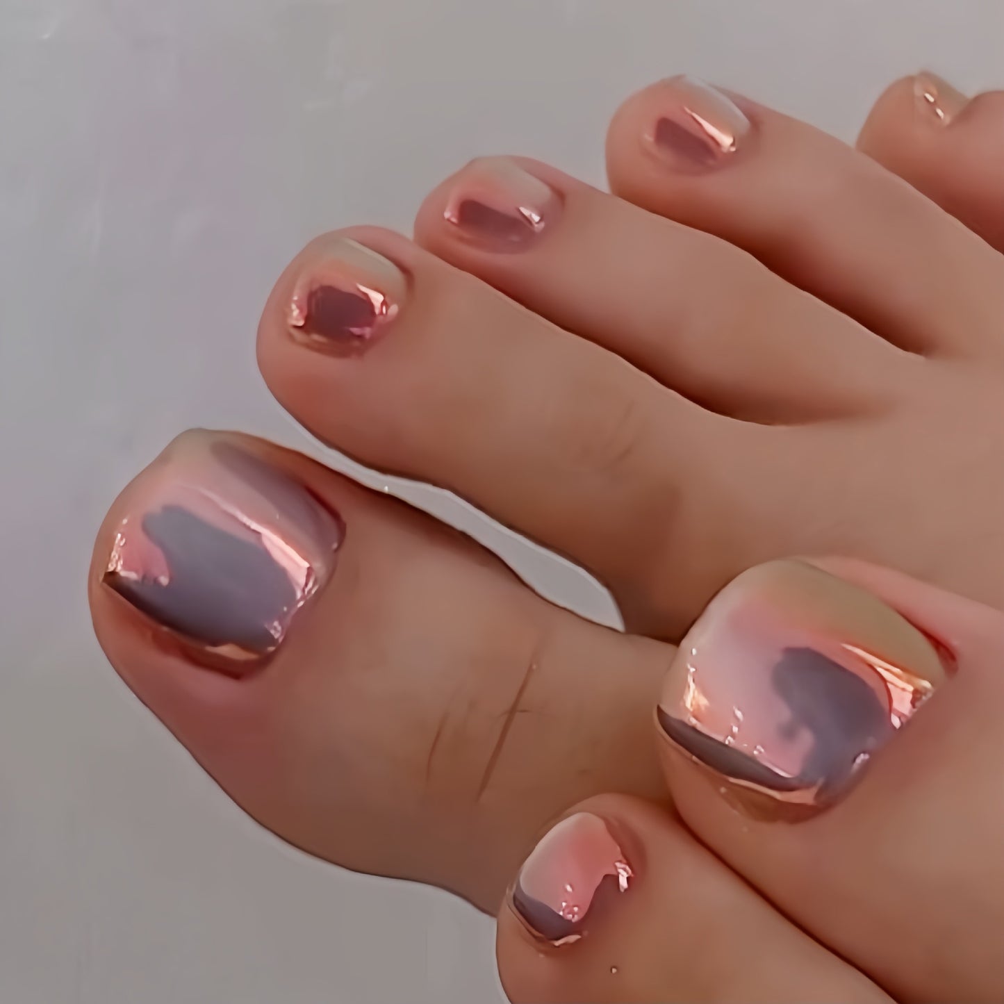 Premium Glänzendes Nagelkunst Pediküre Set Brehn
