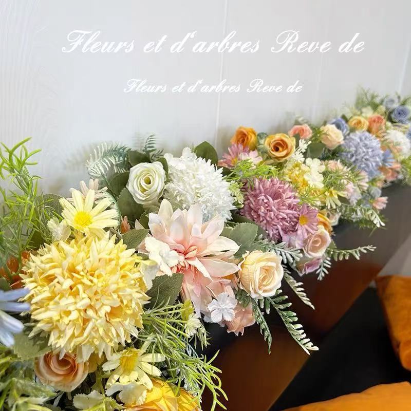 Lush Künstliches Blumenmittelstück Arrangement