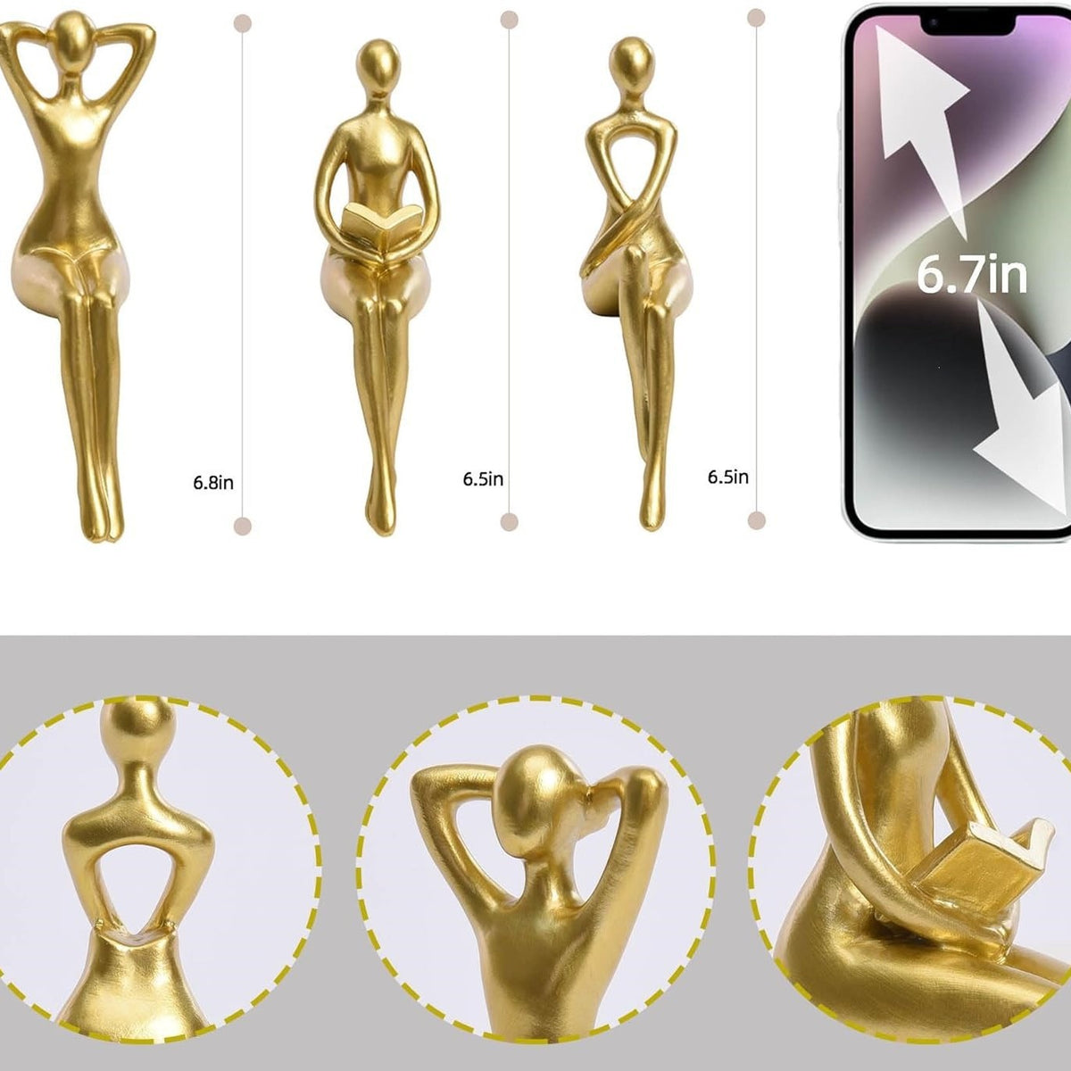 Modern Abstract Figurine Set Brehn