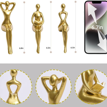 Modern Abstract Figurine Set Brehn