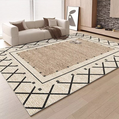 Geometrisch gemusterte Fußmatte