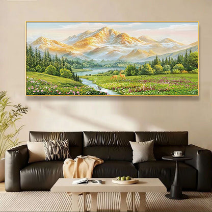 Szenische Berglandschaft Wandkunst