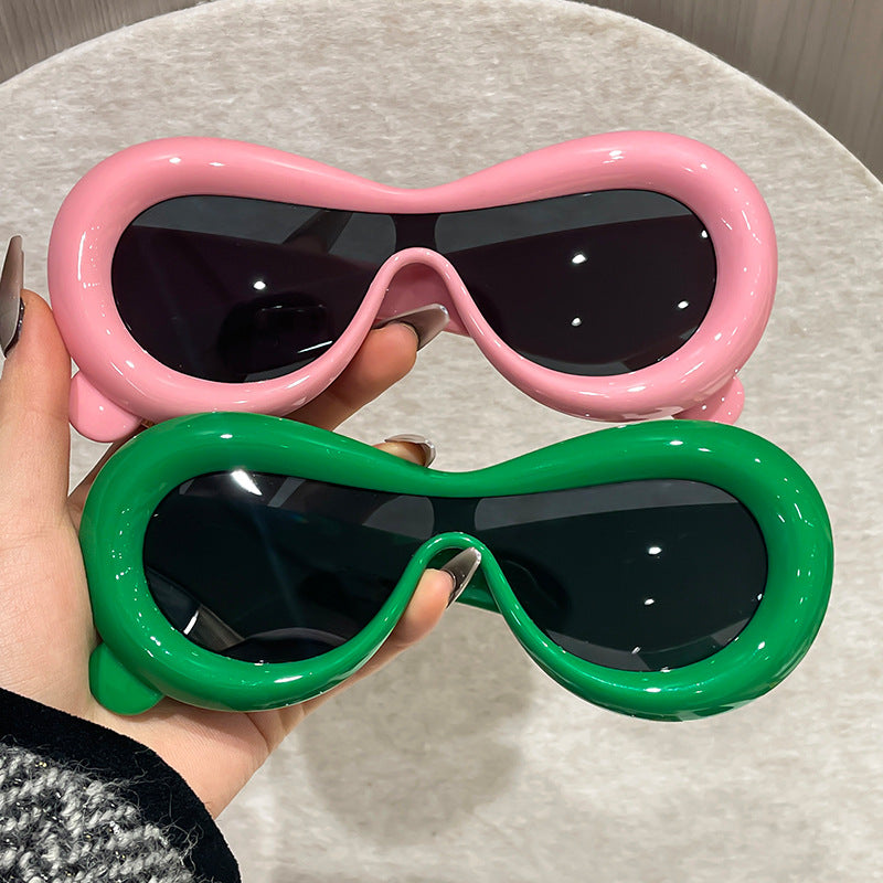 Damen außergewöhnliche Sonnenbrille Brehn