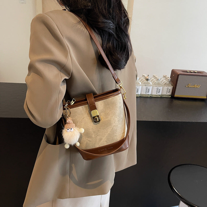 Chic Struktur Handtasche Brehn
