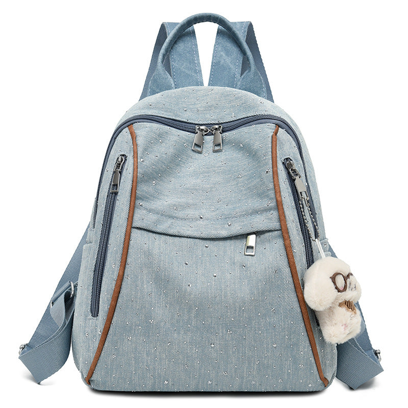 Casual Denim-Style Rucksack Brehn