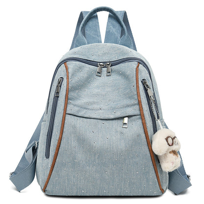 Casual Denim-Style Rucksack Brehn