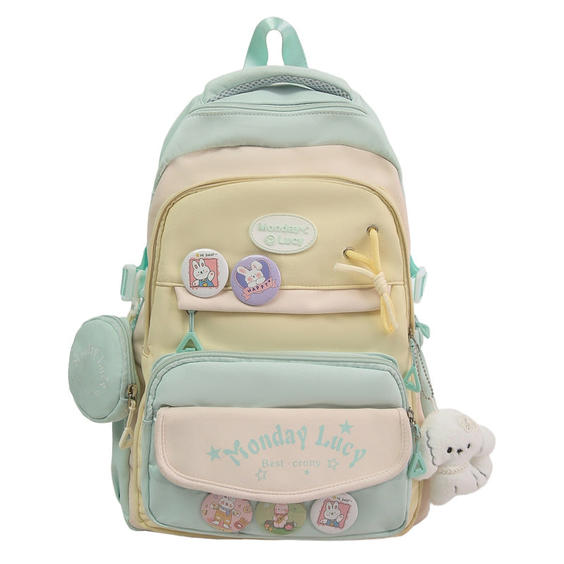 Kinder spielerisches Charakterdesign Schulrucksack Brehn