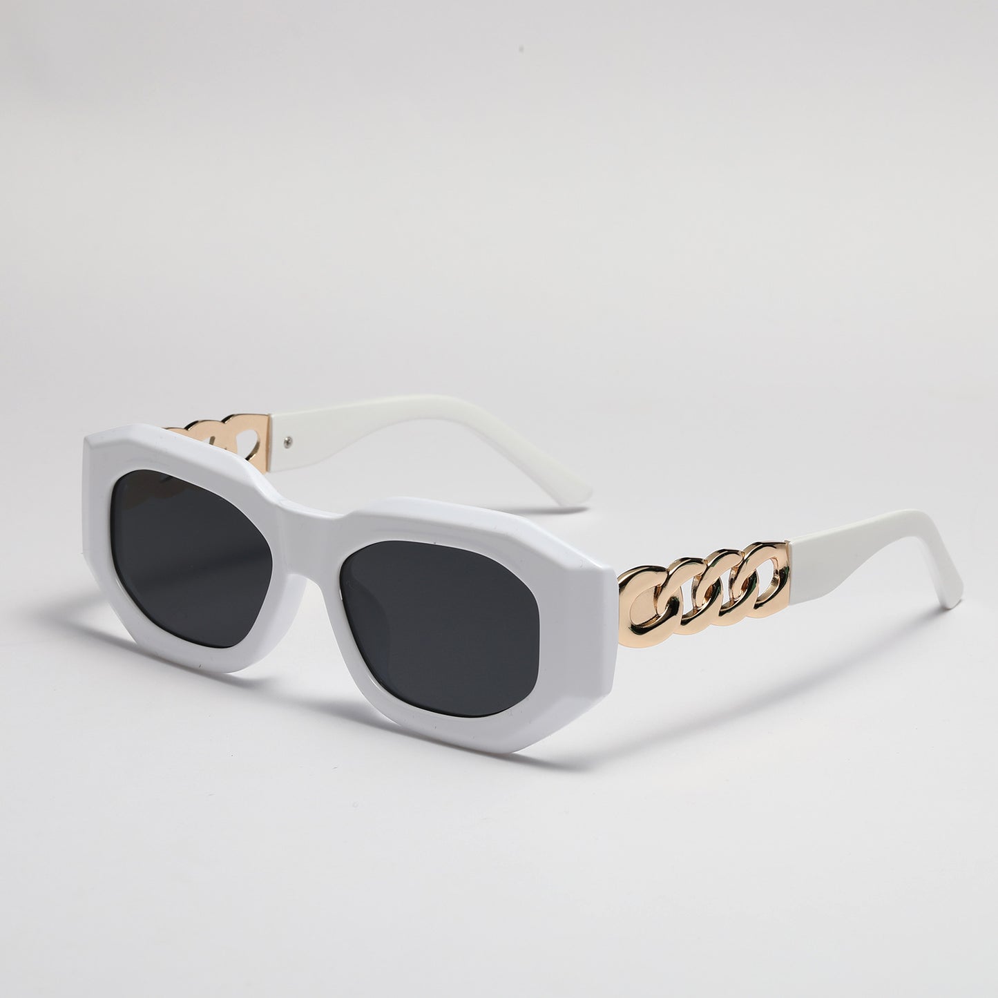 Damen modische Sonnenbrille mit luxuriösem Kettenrahmen Brehn