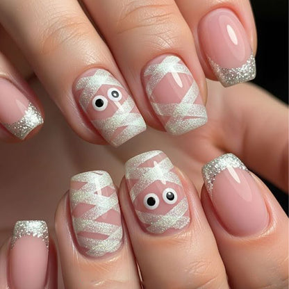 Halloween-inspirierte 3D-Nagelkunst-Set Brehn
