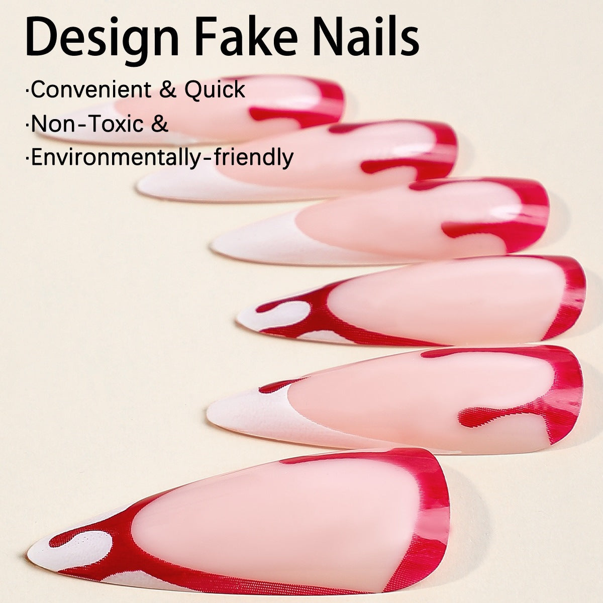 Kreatives Kunstnagelset mit schaurigen Blutmotiven Brehn