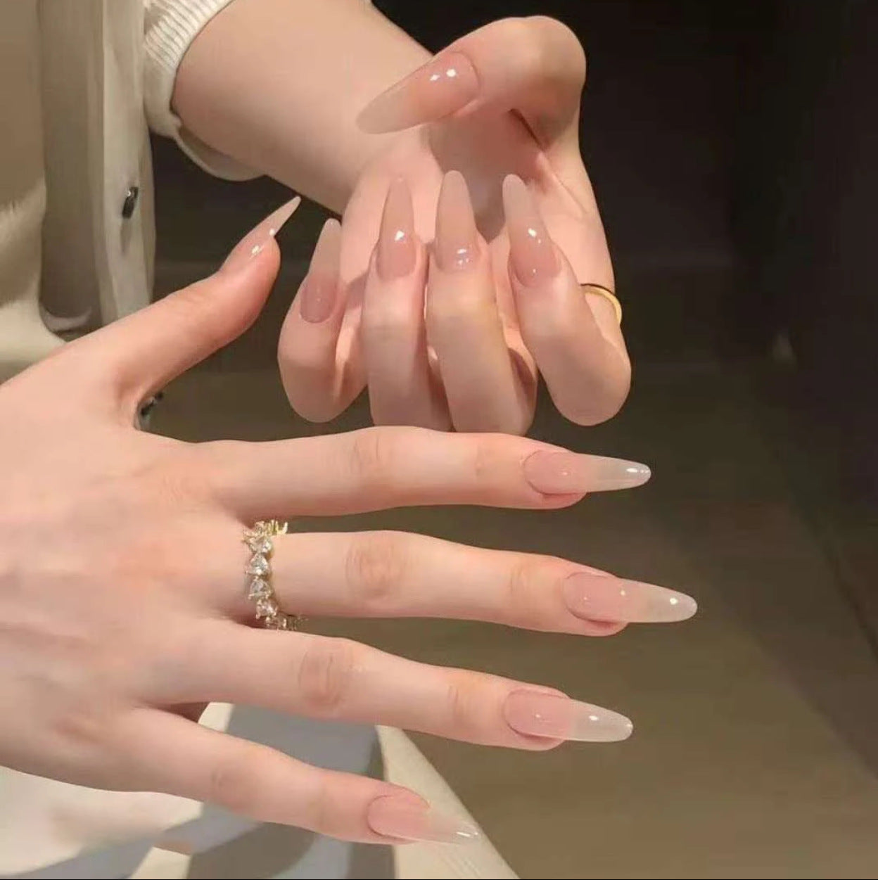 Premium Stiletto Press-On Nagelverlängerungen Brehn