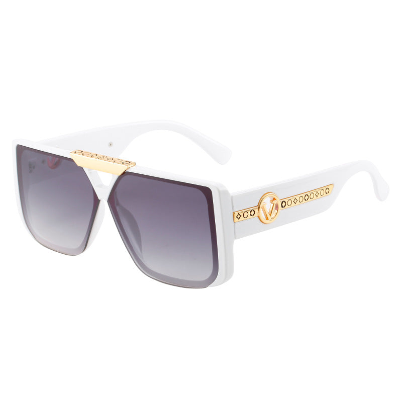 Damen elegante quadratische Sonnenbrille Brehn