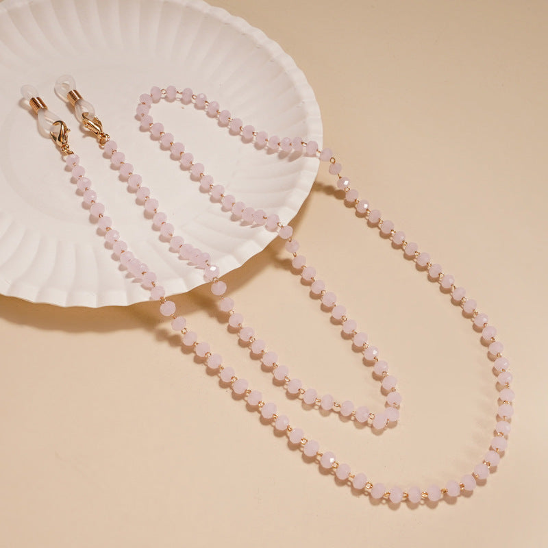 Elegante Perlen Brillen Kette Brehn