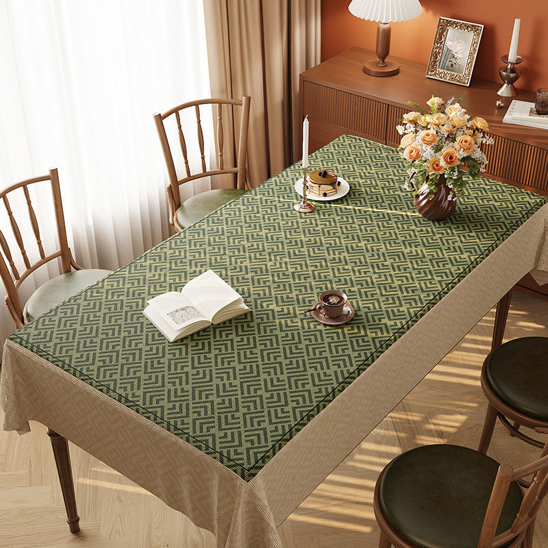 Textured Woven Tablecloth