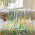Blumenmuster-Wurfdecke