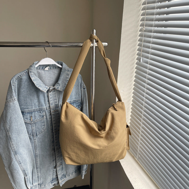 Knoten-Handgriff Canvas Tasche Brehn